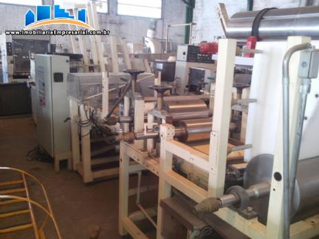 Linha para fabrica��o de barras de cereais Rotia